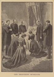 Los últimos momentos de la Reina Victoria